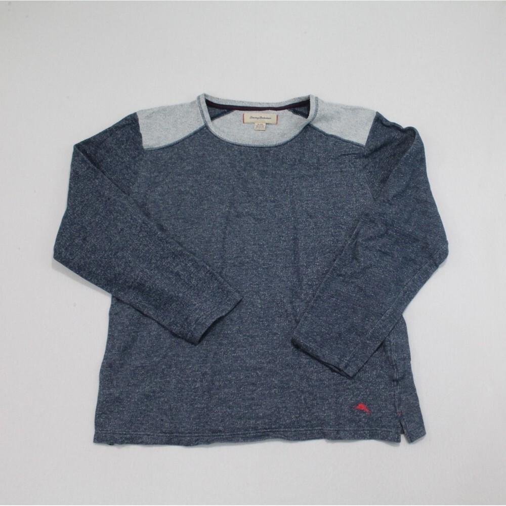 Tommy Bahama Men Blue Shirt Long Sleeve Casual Size Xl